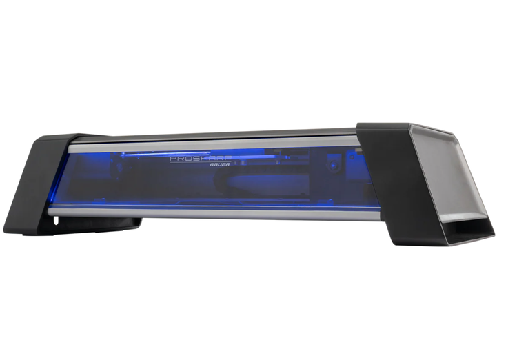 Bauer ProSharp Skate Sharpening Machine 1/2" 5/8" Flat Grinding Wheel Blade Angle Tester X-3 Hone