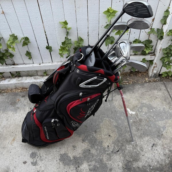 Callaway X14 Mens Right Handed Golf Club Complete Set With New Stand Bag