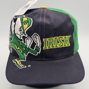 NEW Vintage Notre Dame Fighting NCAA Sports Irish Twins Enterprise Hat Snapback