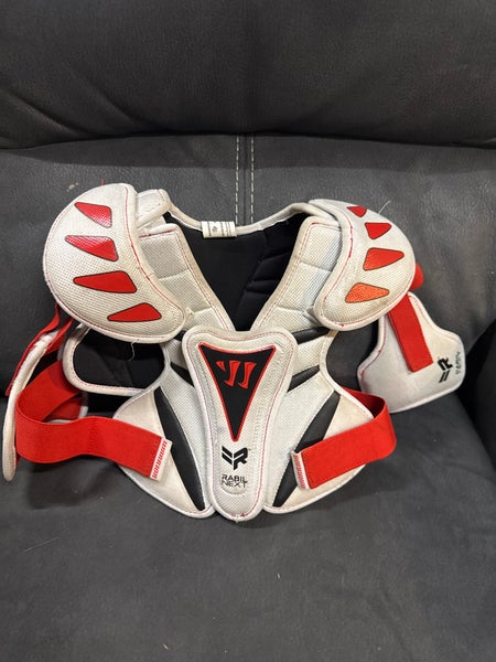 Warrior Rabil Next Lacrosse Shoulder Pads, Youth Small