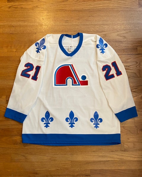 Vintage Peter Forsberg Quebec Nordiques hockey jersey