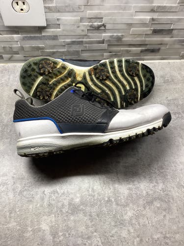 Men's Size M 10.0 (W 11.0) Footjoy Contour Fit Golf Shoes (Used)