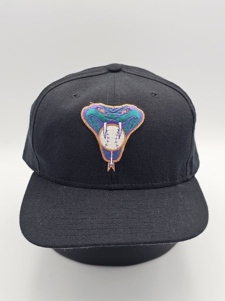 NEW Vintage Arizona Diamondbacks 98 Inaugural New Era Black Dome Hat Snapback