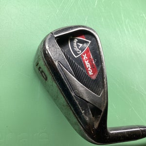 Men's Callaway 9 Iron Razr X Black Right Handed Stiff Flex Steel Shaft (Used)