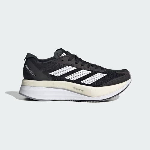 Adidas Adizero Boston 11 GX6657 Sneakers Women's 8.5 Black Running Shoes FL4047
