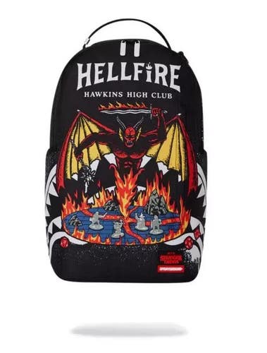 Sprayground Stranger Things Hellfire B6998 Unisex Multicolor Backpack FLBP013