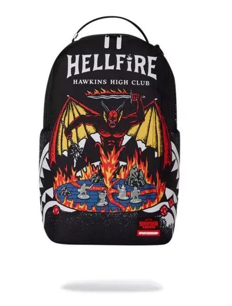 Sprayground Stranger Things Hellfire B6998 Unisex Multicolor Backpack FLBP013