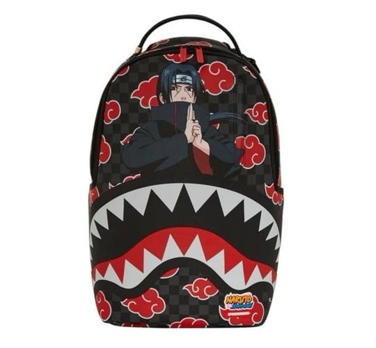 Sprayground Naruto Itachi On Clouds Dlxsv Black Limited Edition Backpack DSB81