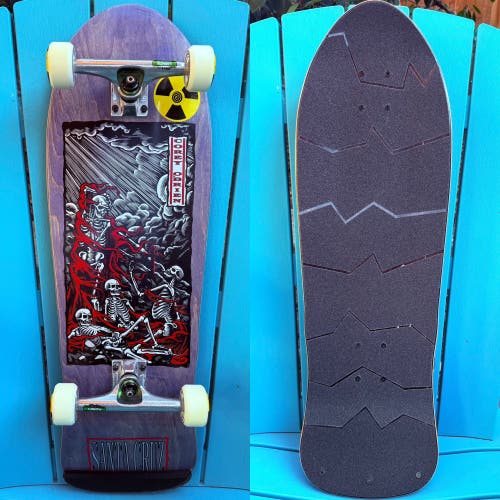Santa Cruz Skateboards Corey O'Brien Purgatory Reissue Complete Skateboard 9.85”