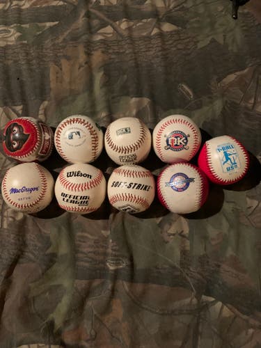 Baseballs 9 Pack (New)