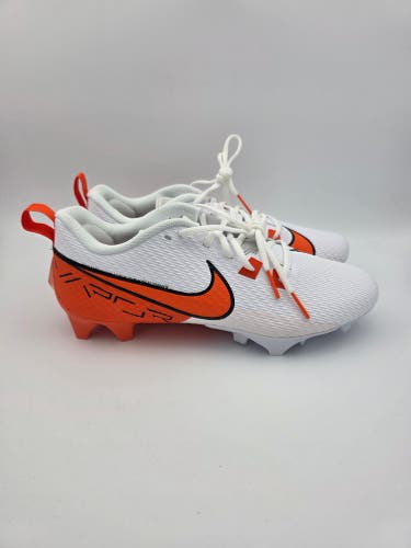 Nike Vapor Edge Speed 360 2 White Brilliant Orange FQ4045-100 Cleats Size 10