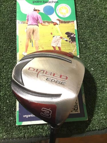 Callaway Diablo Edge 3 Fairway Wood Stiff 60g Graphite Shaft (42.5)