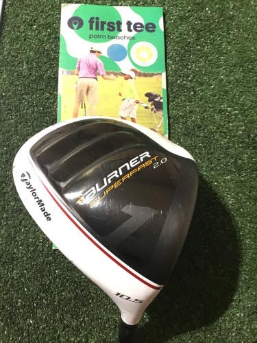 Taylormade Burner Superfast 2.0 10.5* Driver Stiff Matrix Ozik Graphite (44)