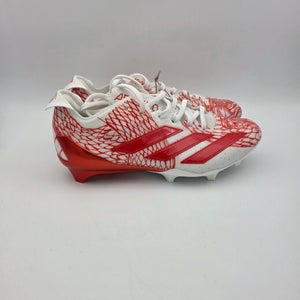 Adidas Adizero Electric 2 'Collegiate Orange White' Football Cleats Mens Size 4.5