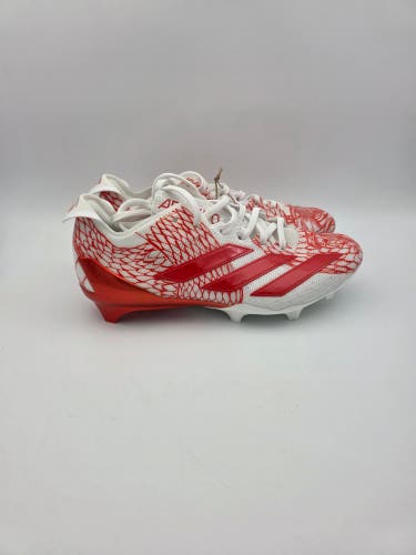 Adidas Adizero Electric 2 'Collegiate Orange White' Football Cleats Mens Size 7
