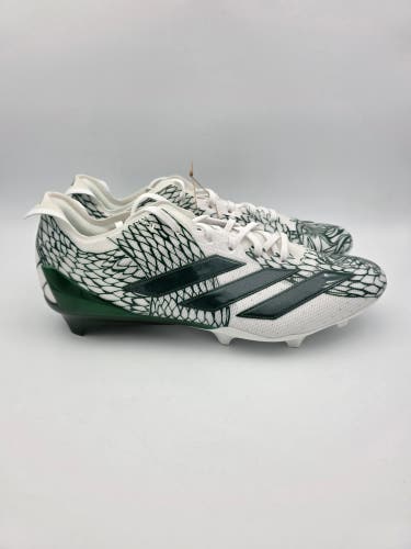 Adidas Adizero Electric 2 'Green White' Football Cleats Mens Size 12.5