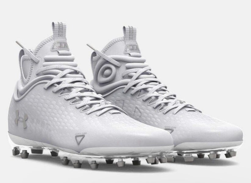 New men's 11.5 Under Armour Spotlight LUX MC 3025082-100 football/lacrosse cleats