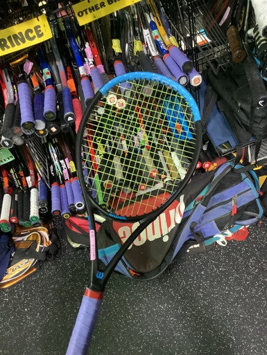 Used Wilson ULTRA POWER 103 Adult Tennis Racquet Black 4 1/4" 10743-S000467079