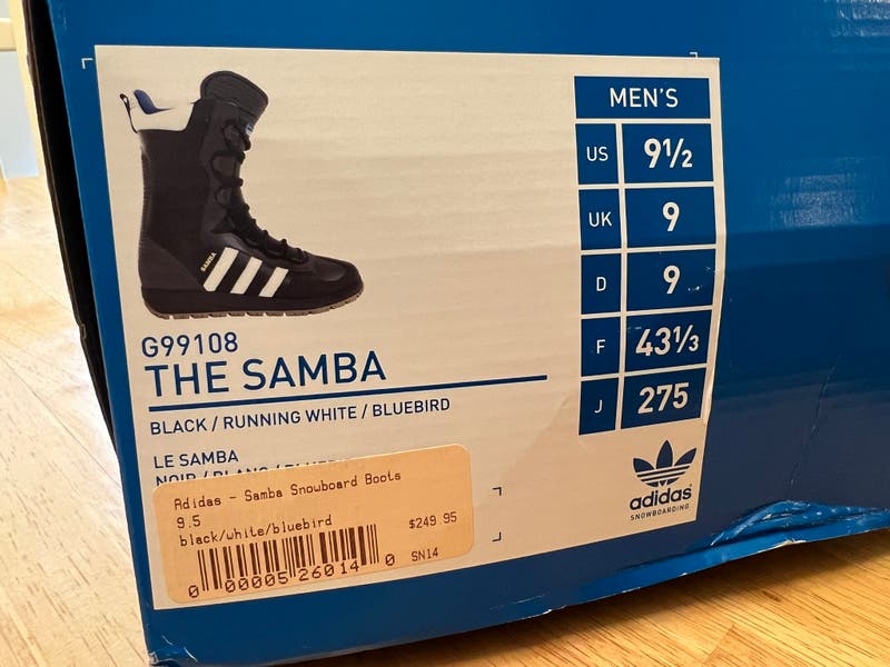 Men's Size M 9.5 (W 10.5) Adidas samba Snowboard Boots Medium Flex (Used) | SidelineSwap | Buy and Sell on SidelineSwap Men's Size M 9.5 (W 10.5) Adidas samba Snowboard Boots Medium Flex (Used) | SidelineSwap | Buy and Sell on SidelineSwap