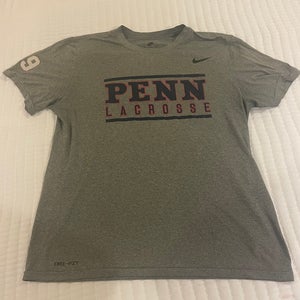 Nike Dri-Fit UPenn Lacrosse Team Issued Shirt