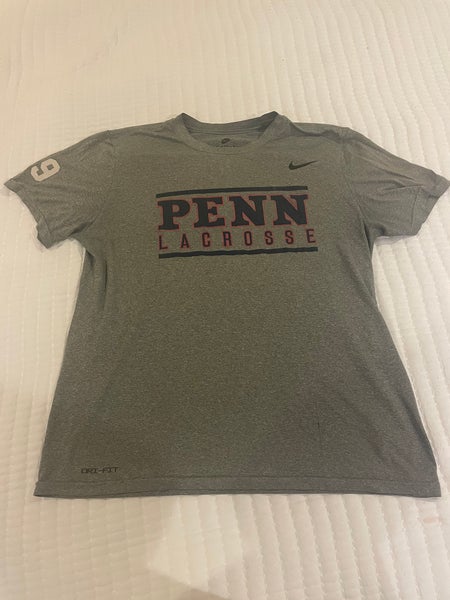 Nike Dri-Fit UPenn Lacrosse Team Issued Shirt