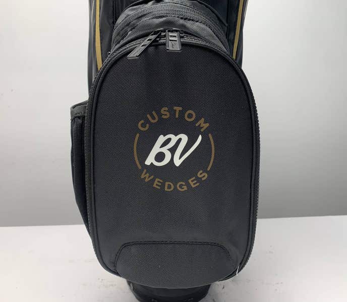 Titleist BV Vokey Design Stand Bag Black Gold 4-Way Divide