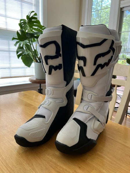 White Fox Racing Comp R Men's Size M 12.0 (W 13.0) Motocross Boots (New)
