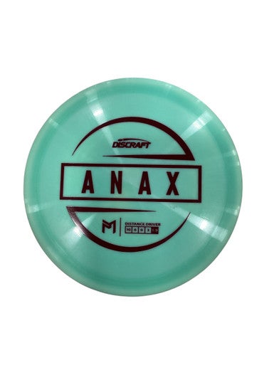 Used Discraft ANAX Disc Golf Driver Turquoise 11884-S000051628