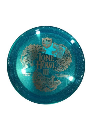 Used Discmania LONE HOWL 3 Disc Golf Driver Royal Blue 11884-S000051626