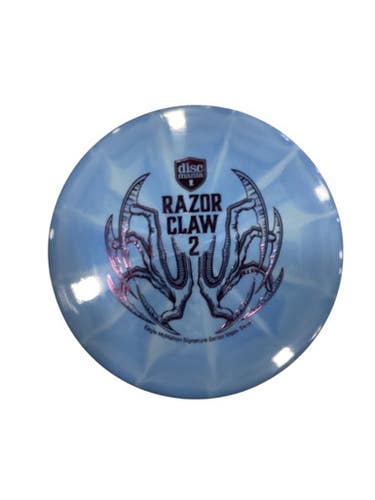 Used Discmania RAZOR CLAW 2 Disc Golf Driver Sky Blue 11884-S000051629