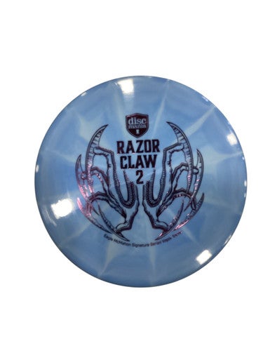 Used Discmania RAZOR CLAW 2 Disc Golf Driver Sky Blue 11884-S000051629