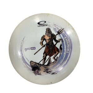 Used Latitude 64 GOLD ICE TRIDENT Disc Golf Driver White 11884-S000051621