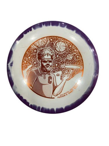 Used Dynamic Discs FUZION-X ORBIT MAVERICK Disc Golf Driver Purple 11884-S000051620