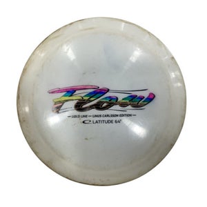 Used Latitude 64 GOLD LINE FLOW Disc Golf Driver White 11884-S000051616