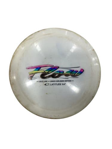 Used Latitude 64 GOLD LINE FLOW Disc Golf Driver White 11884-S000051616