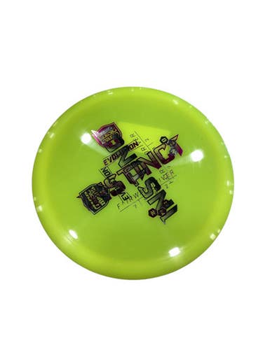Used Discmania INSTINCT Disc Golf Driver Yellow 11884-S000051600