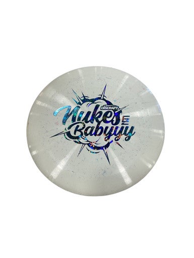 Used Discraft NUKE EZRA ADERHOLD Disc Golf Driver White 11884-S000051599