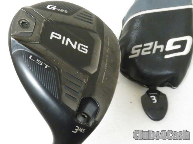 PING G425 LST Fairway 14.5  3 Wood HZRDUS Smoke RDX Green 75g 6.5 X-Flex +Cover
