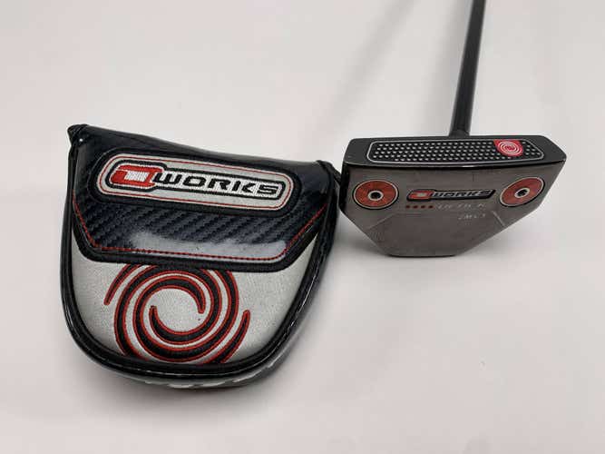 Odyssey O-Works Black 2M CS Center Shaft Putter 35" Mens RH HC