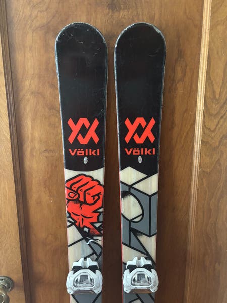 Volkl Revolt 95 165cm with Tyrolia Attack 11 GW Bindings