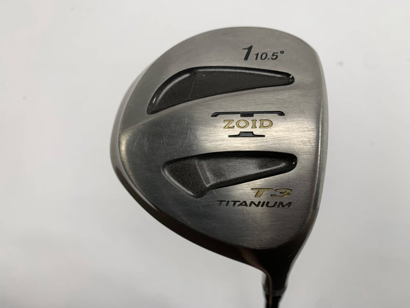 Mizuno T-Zoid T3 Titanium Driver 10.5* Turbo Gold 57g Regular Graphite Mens RH