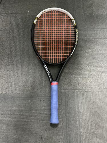 Used Wilson HYPER HAMMER Adult Tennis Racquet Black 3 3/8" 11614-S000220492