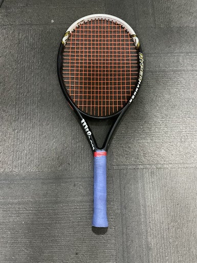 Used Wilson HYPER HAMMER Adult Tennis Racquet Black 3 3/8" 11614-S000220492