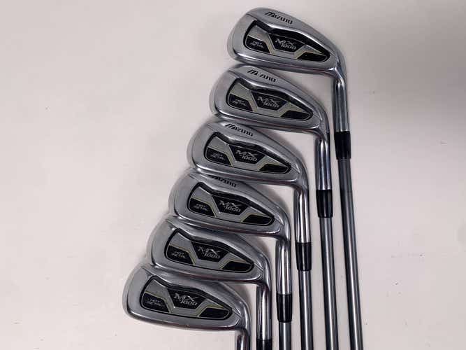 Mizuno MX 1000 Iron Set 6-PW+GW Matrix Studio 64 Senior RH -1''