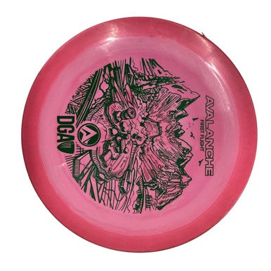 Used DGA AVALANCHE Disc Golf Driver Pink 11760-S000081220