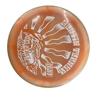 Used DGA BANZAI Disc Golf Driver Orange 11760-S000081212