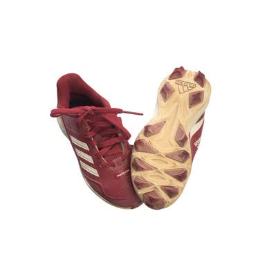 Used Adidas ICON BB/SB Cleats Red Youth 11.0 11760-S000081193