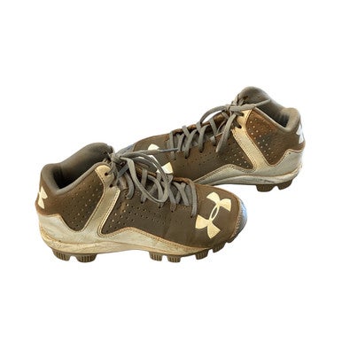 Used Under Armour BOUND BB/SB Cleats Grey Junior 02.5 11760-S000081180