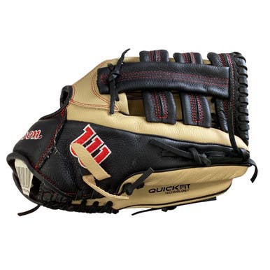Used Wilson A500 BB/SB Glove RH Throw Brown 12 1/2" 11760-S000081174