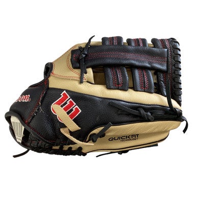 Used Wilson A500 BB/SB Glove RH Throw Brown 12 1/2" 11760-S000081174